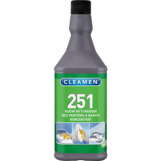 CLEAMEN 251 ruční mytí nádobí baz parfémů a barviv 1l