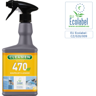 CLEAMEN ECO 470 Koupelny s leskem 550ml