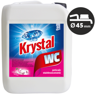 KRYSTAL WC kyselý na nerez a keramiku 5l