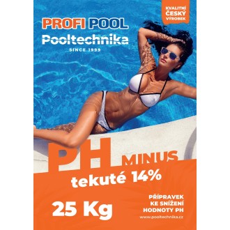 Profipool pH minus tekuté 14% pro soukromé bazény 25 kg