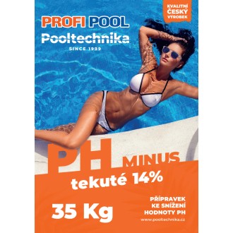Profipool pH minus tekuté 14% pro soukromé bazény 35 kg
