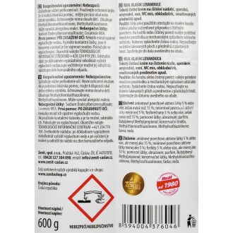 Real tekutý čistící krém s vůní levandule 600g