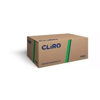 Ručník skládaný ZZ 1vrstvý recyklovaný šedý 5000 ks karton