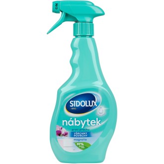 SIDOLUX M proti prachu na nábytek s vůní MAGNOLIA rozprašovač, 400ml