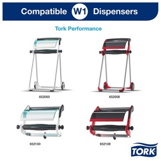 Tork 130050, papírová utěrka Plus dvouvrstvá, návin 510 m, W1