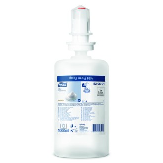 Tork 520501, jemné pěnové mýdlo Premium, 1 litr - 2500 dávek, S4, 1 ks