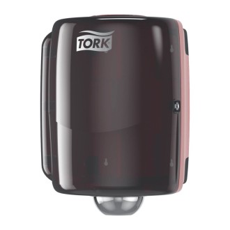 Tork 653008, Maxi zásobník na role se středovým odvíjením Červená/Černá, W2