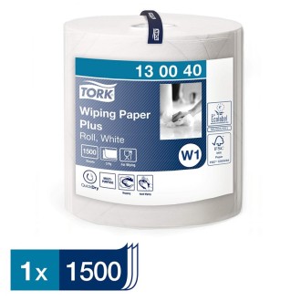Tork 130040 papírová utěrka Plus 2 vrstvá, návin 510 m, W1