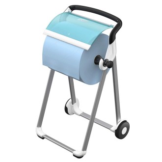 Tork Floor stand 652000, mobilní stojan na podlahu, bílá/tyrkysová, W1