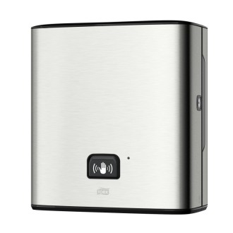 Tork Matic 460001, nerezový zásobník na papírové ručníky v roli s Intuition senzorem, H1
