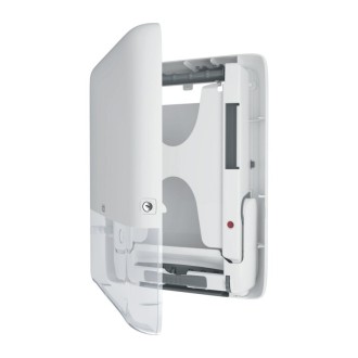 Tork PeakServe 552550, bílý plastový zásobník pro navazující papírové ručníky, systém H5