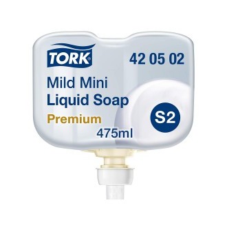 Tork Premium 420502, tekuté mýdlo jemné krémové – Mini, objem 475ml, S2, 1 ks