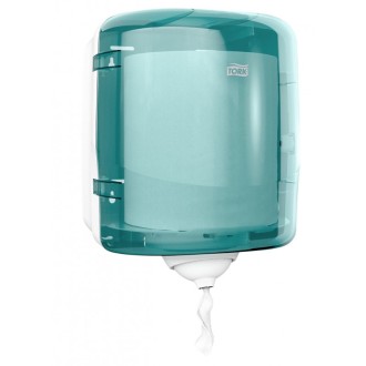 Tork Reflex 473180, zásobník na role se středovým odvíjením tyrkysový, systém M4