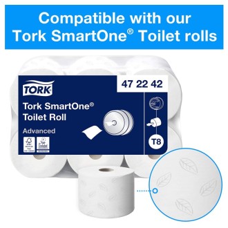Tork SmartOne 680000 zásobník na toaletní papír bílý, T8
