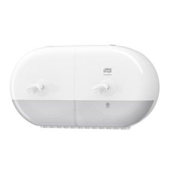 Tork SmartOne 682000 Twin Mini zásobník na toaletní papír bílý, T9