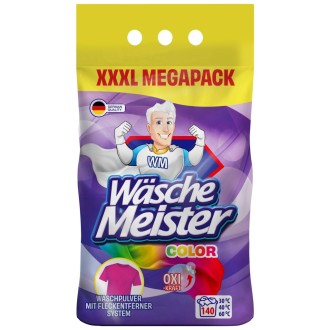 WascheMeister Color 10,5 kg 140 PD prací prášek