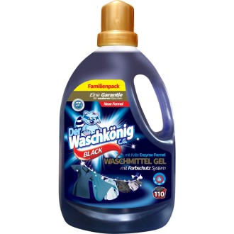 WaschKönig gel 3,305 L Black - 110 WL